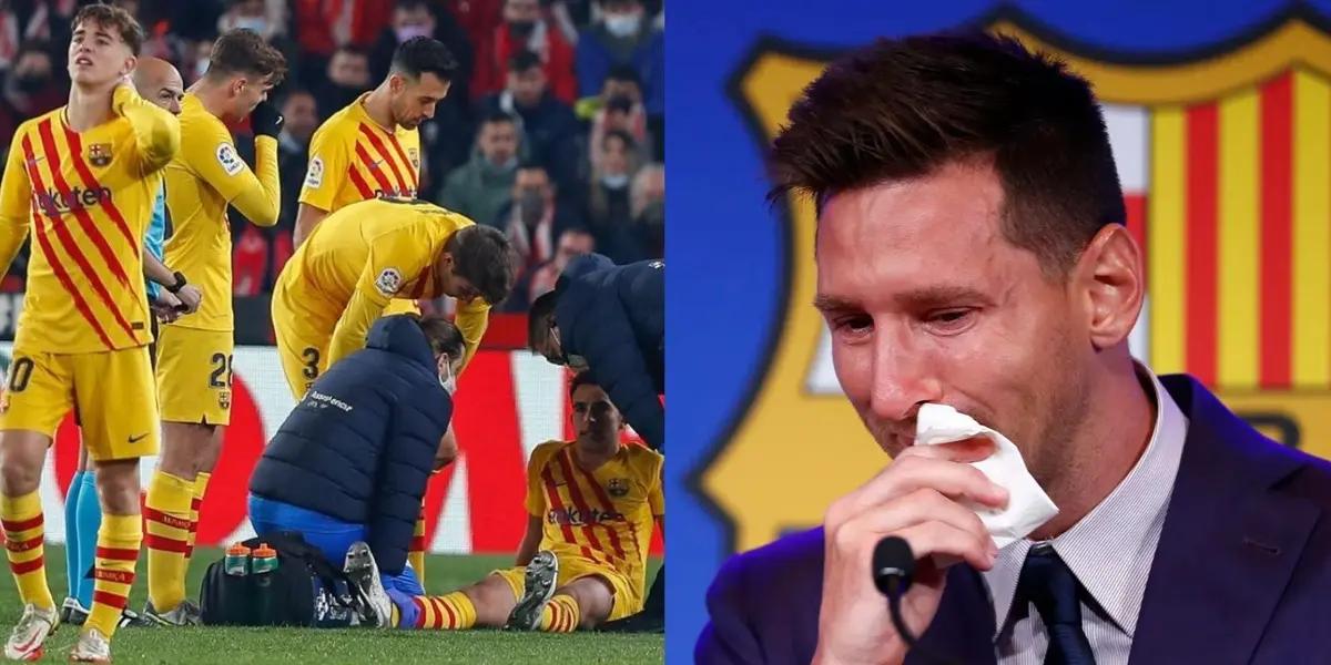 También abandonó Manchester City pero no logró compartir vestuario con Lionel.