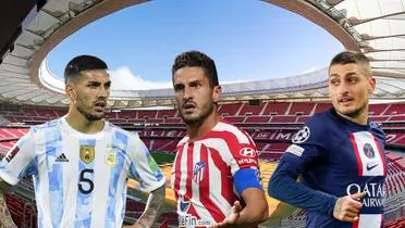 Tanto el argentino como el italiano rechazaron a los Colchoneros, que ya encontraron un jugador ideal para el mediocampo