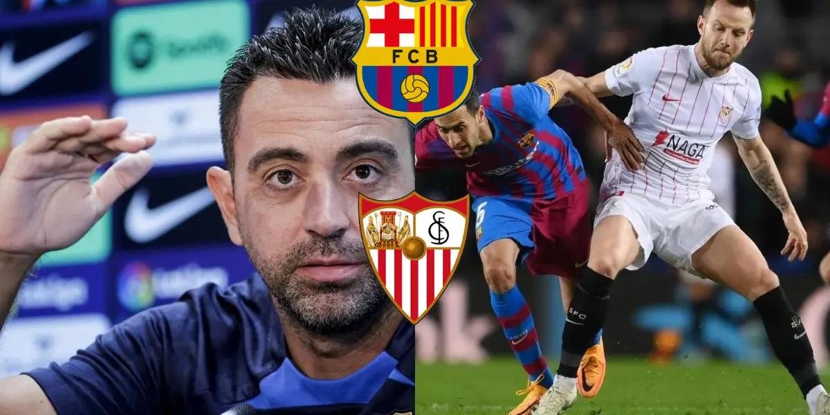 Tanto Raphinha como Dembelé no están cumpliendo su labor frente a Sevilla y el Barca sufre.