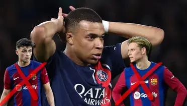 Teniendo a De Jong y Pedri, el jugador que pondría Xavi para frenar a Mbappé