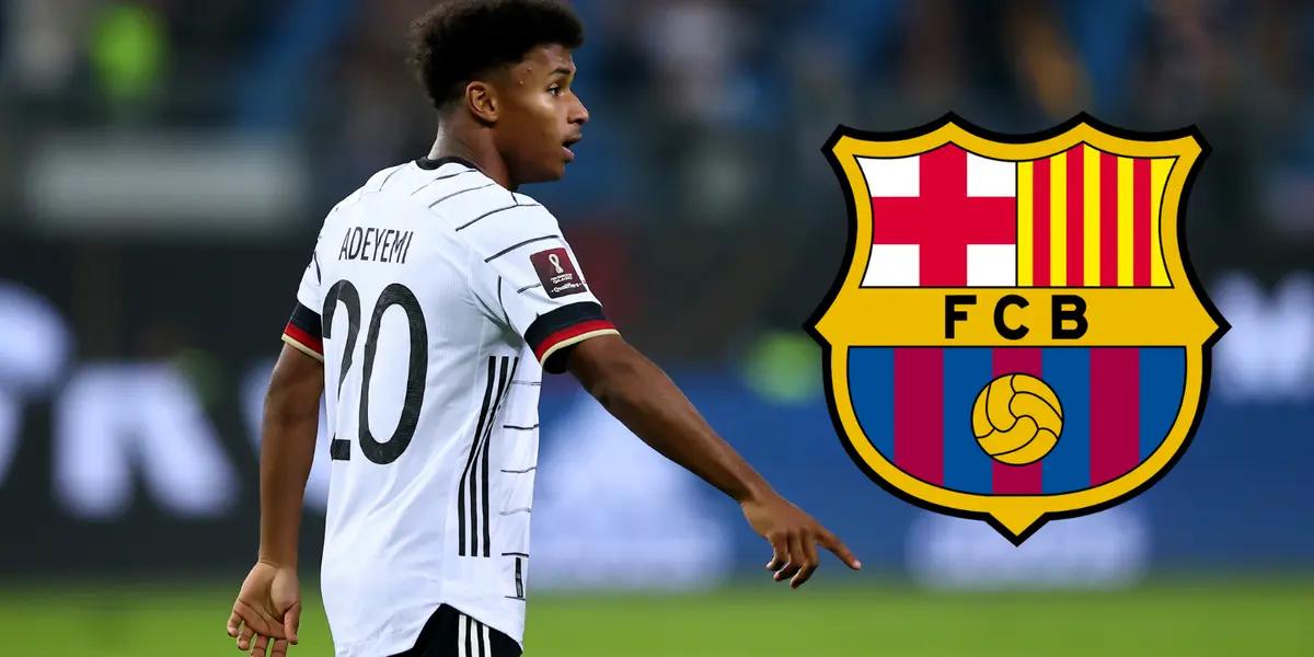 Teniendo en cuenta la probable baja de Agüero, el Barcelona mueve fichas para poder quedarse con Adeyemi. Y el futbolista, en ese sentido, dio una curiosa señal este fin de semana. En la nota, los detalles.