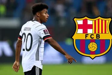 Teniendo en cuenta la probable baja de Agüero, el Barcelona mueve fichas para poder quedarse con Adeyemi. Y el futbolista, en ese sentido, dio una curiosa señal este fin de semana. En la nota, los detalles.