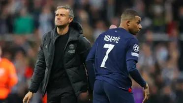 Tensión en PSG, hubo reunión de Mbappé con Luis Enrique y mira lo que se dijeron