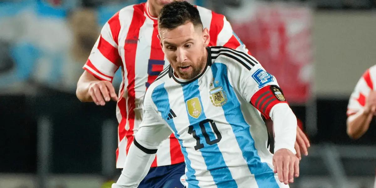 Tenso momento vivido por el astro argentino en las Eliminatorias Sudamericanas