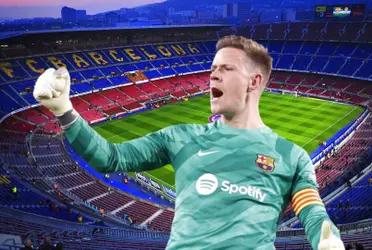 Ter Stegen, portero de Barcelona, recibio una enorme noticia antes de jugar contra Celta de Vigo.
