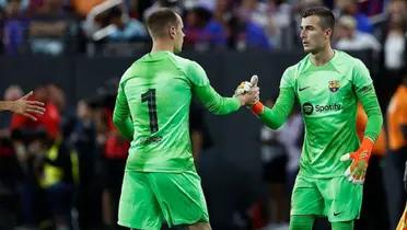 Ter Stegen volvió a la titularidad en el FC Barcelona, contra el Granada, pero no estuvo seguro como antes