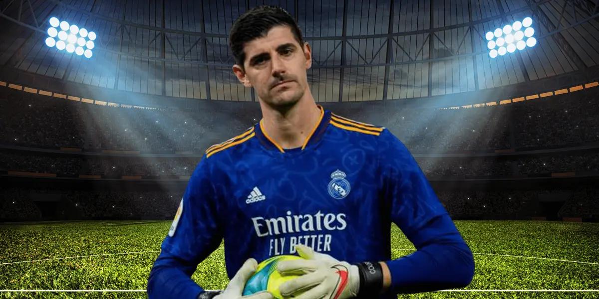 Thibaut Courtois encontró en que ocupar su tiempo luego de su grave lesión