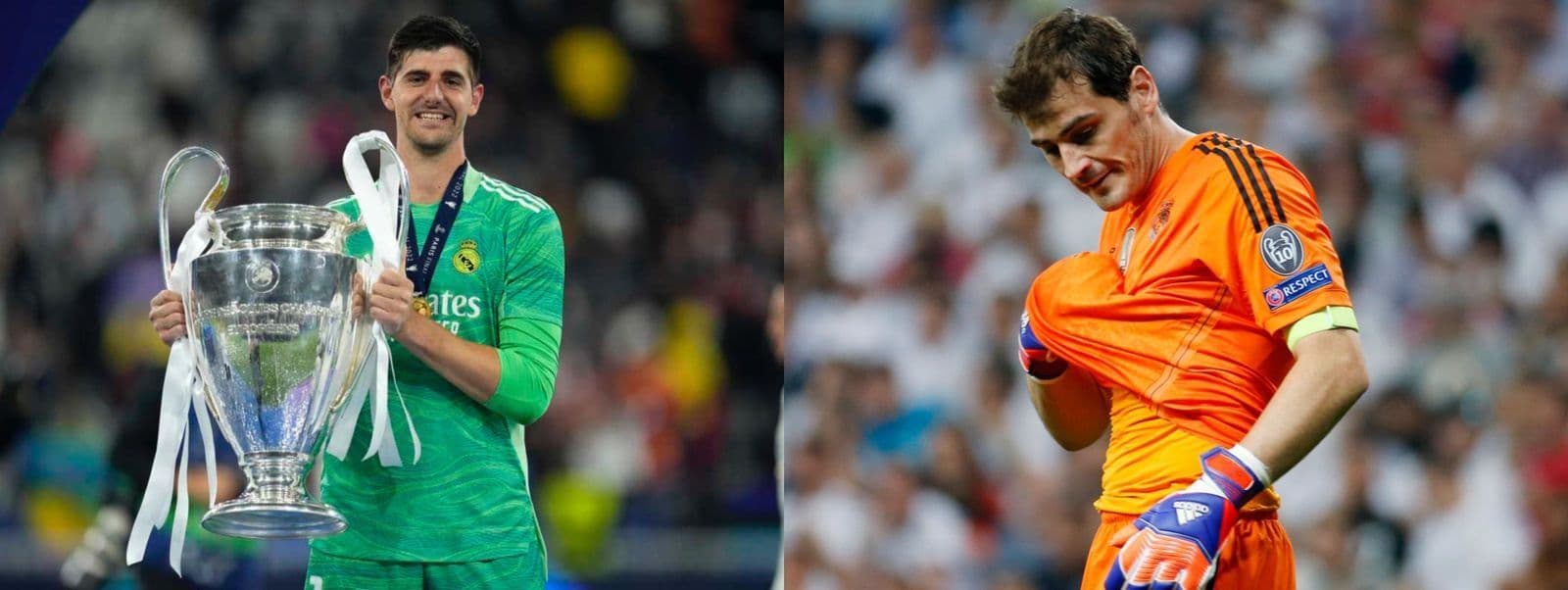 Thibaut Courtois es el portero con más tapadas en las finales disputadas con el Real Madrid.