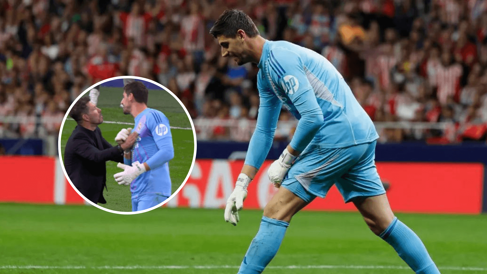 Thibaut Courtois Foto: DAZN y El País