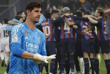 Thibaut Courtois no se escondió ante la goleada sufrida de Real Madrid a manos de FC Barcelona