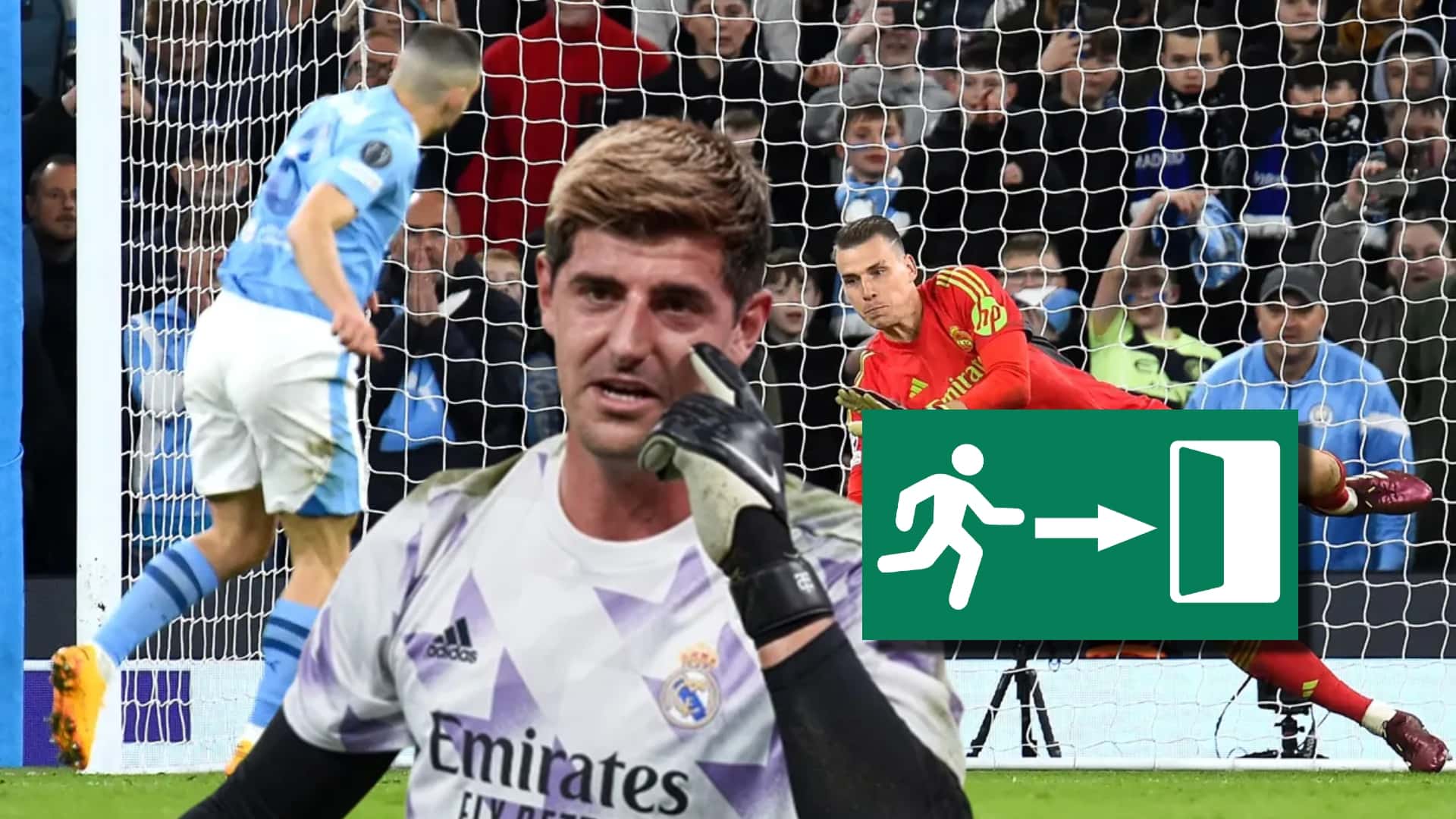 Thibaut Courtois y Andriy Lunin / Foto: Defensa Central
