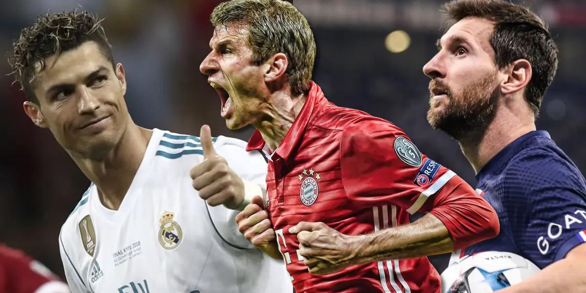 Thomas Müller no se guardó nada luego de eliminar a Lionel Messi de Champions League con el PSG