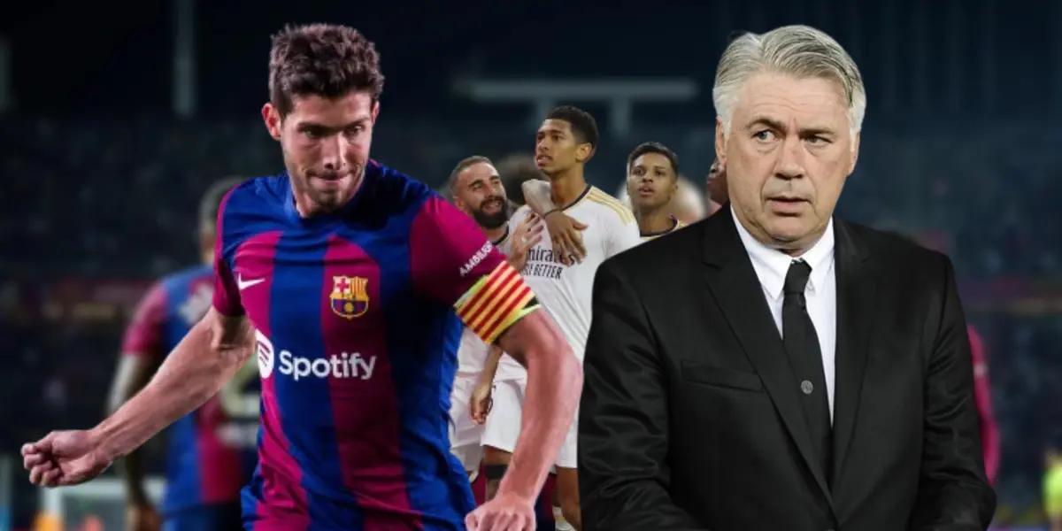 Tiembla el Madrid, el dardo de Sergi Roberto para la final de la Supercopa