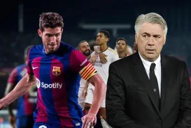 Tiembla el Madrid, el dardo de Sergi Roberto para la final de la Supercopa