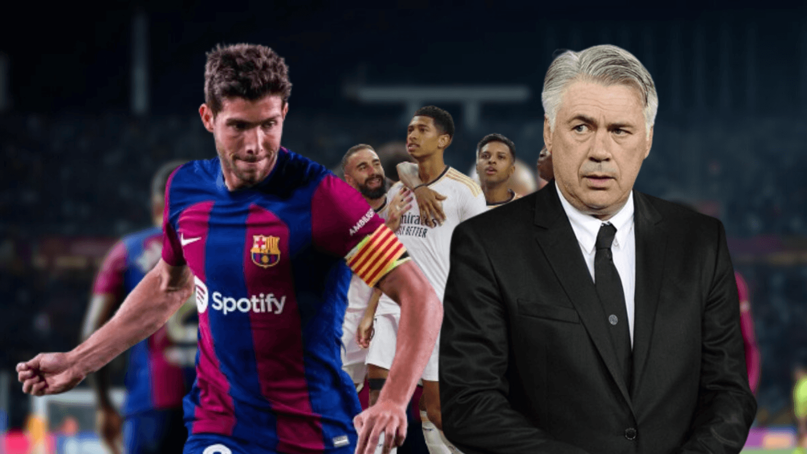 Tiembla el Madrid, el dardo de Sergi Roberto para la final de la Supercopa