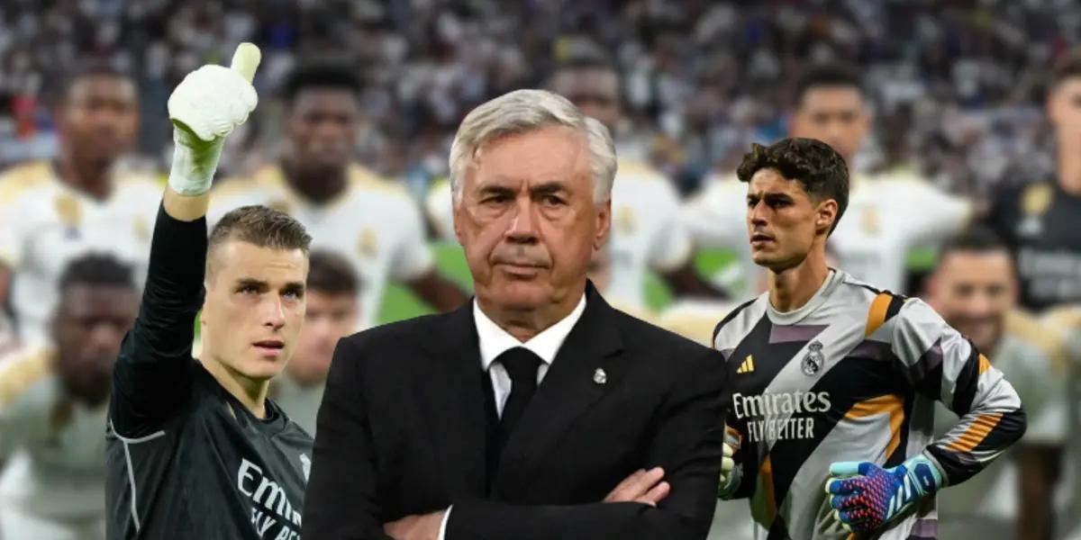 Tiemblan Lunin y Kepa, Ancelotti recibe el sí más esperado del Madrid