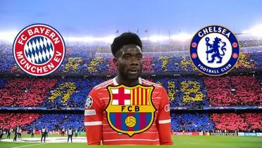 Tiene 17 años y lo comparan con Davies, Barça se lo roba a Chelsea y Bayern Munich