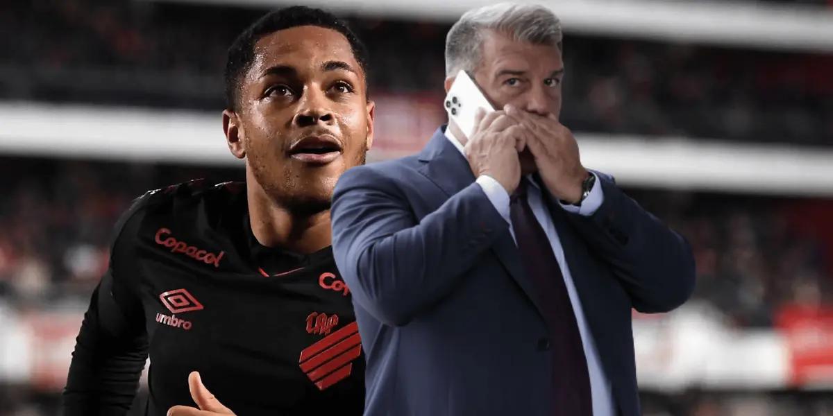 Tiene 19 años y es una de las promesas del fútbol de Brasil, por ello el Barcelona ya lo busca para su equipo.