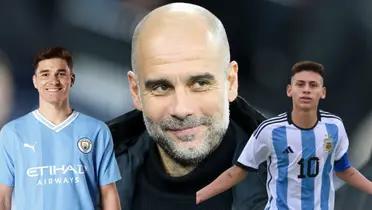 Tiene a Álvarez y Echeverri, la otra joya argentina que Pep busca robar a LaLiga