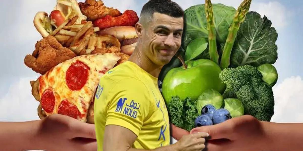 Tiene un físico envidiable y mira la comida que rechazó CR7 en su cumpleaños
