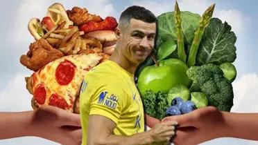 Tiene un físico envidiable y mira la comida que rechazó CR7 en su cumpleaños