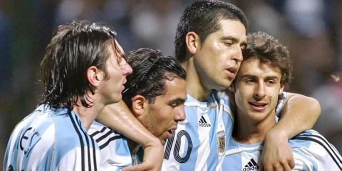 Todos los deportistas tienen a alguien como ídolo y Messi no es la excepción a la regla. El argentino siempre dejó entrever su fanatismo por él y se dio el gusto de poder compartir un título juntos.