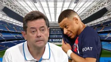 Tomás Roncero y Kylian Mbappé, próximo jugador del Real Madrid