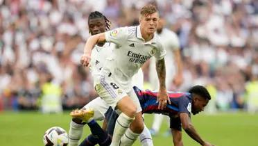 Toni Kroos contra el FC Barcelona