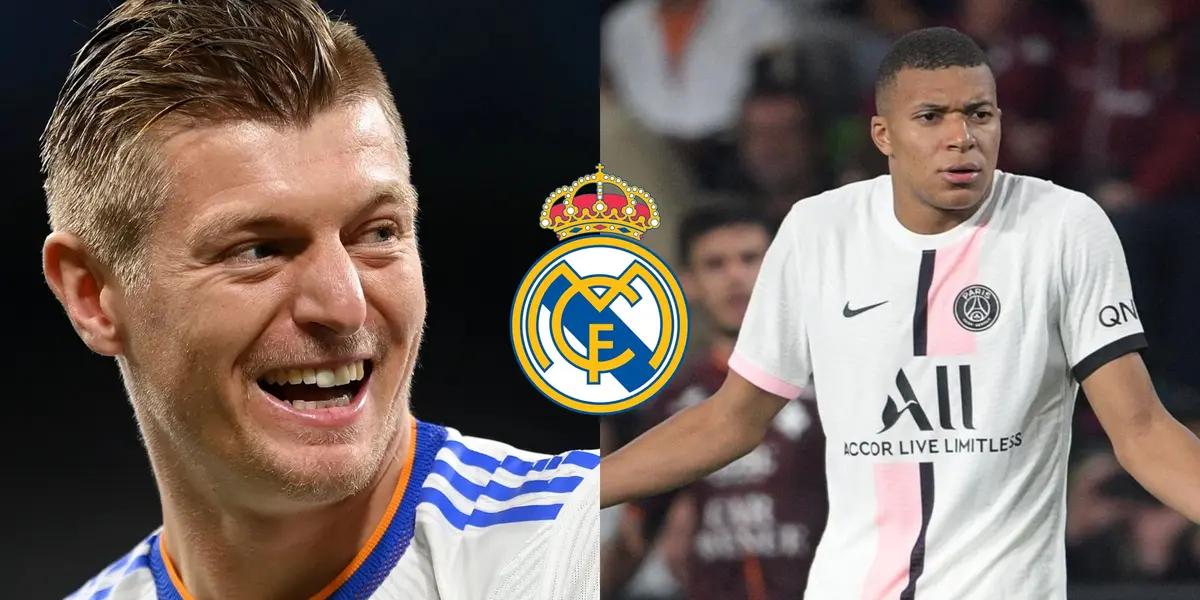 Toni Kroos dejó un mensaje en sus redes sociales dedicado especialmente a Kylian Mbappé