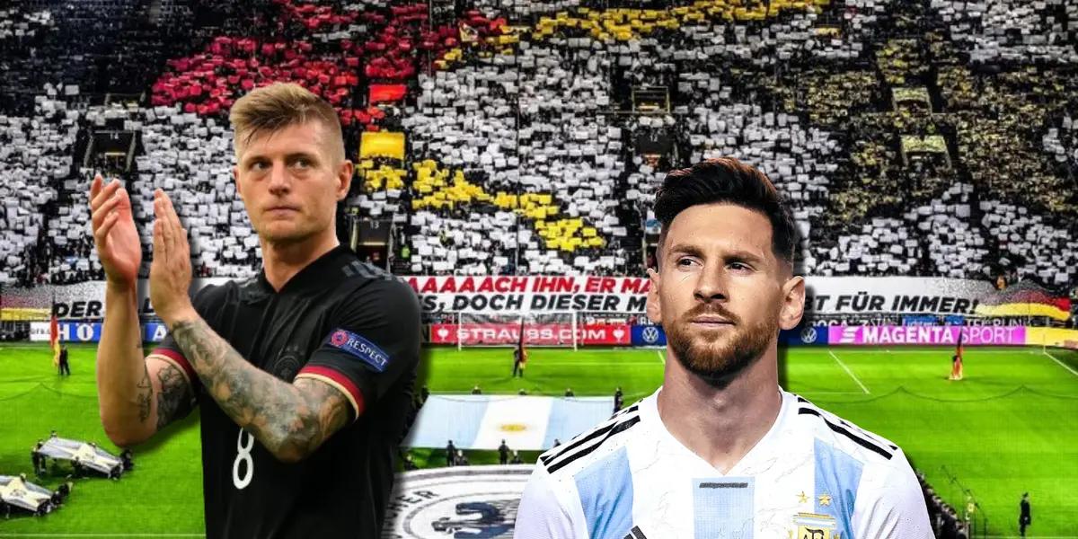 Toni Kroos ha decidido regresar a la Selección de Alemania, así como pasó en su momento con Lionel Messi en Argentina