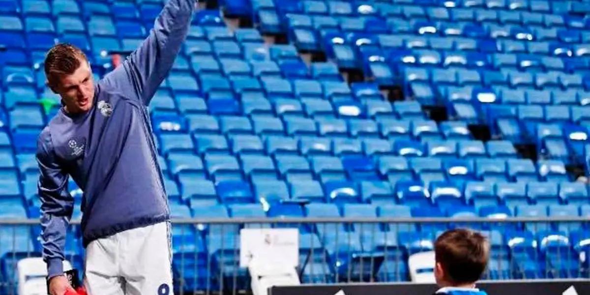 Toni Kroos, jugador del Real Madrid