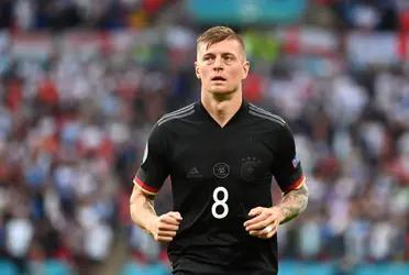 Toni Kroos se retiró del seleccionado alemán.