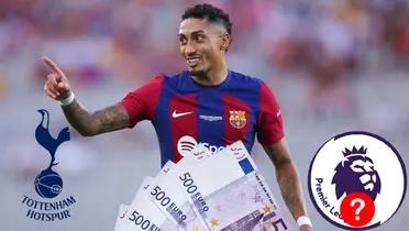 Tottenham pone 70 millones por Raphinha, el oculto de Premier quiere ficharlo