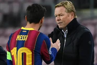 Tras el empate ante Bilbao, el entrenador del FC Barcelona analizó lo que le dejó el encuentro. Entre otras reflexiones, Ronald Koeman habló con nostalgia sobre la ausencia de Messi en el equipo culé.