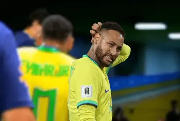 Tras su regular momento en Arabia, ahora esto hizo Neymar tras empatar con Brasil