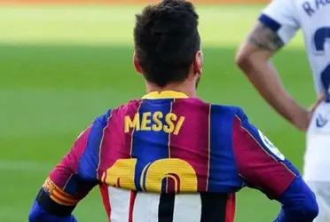 Tras el homenaje que realizó en la cancha, Lionel Messi continuó recordando a Diego Maradona