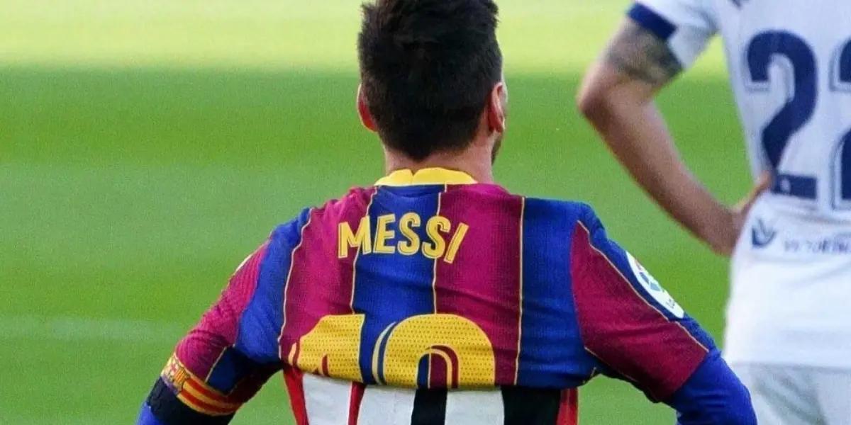 Tras el homenaje que realizó en la cancha, Lionel Messi continuó recordando a Diego Maradona