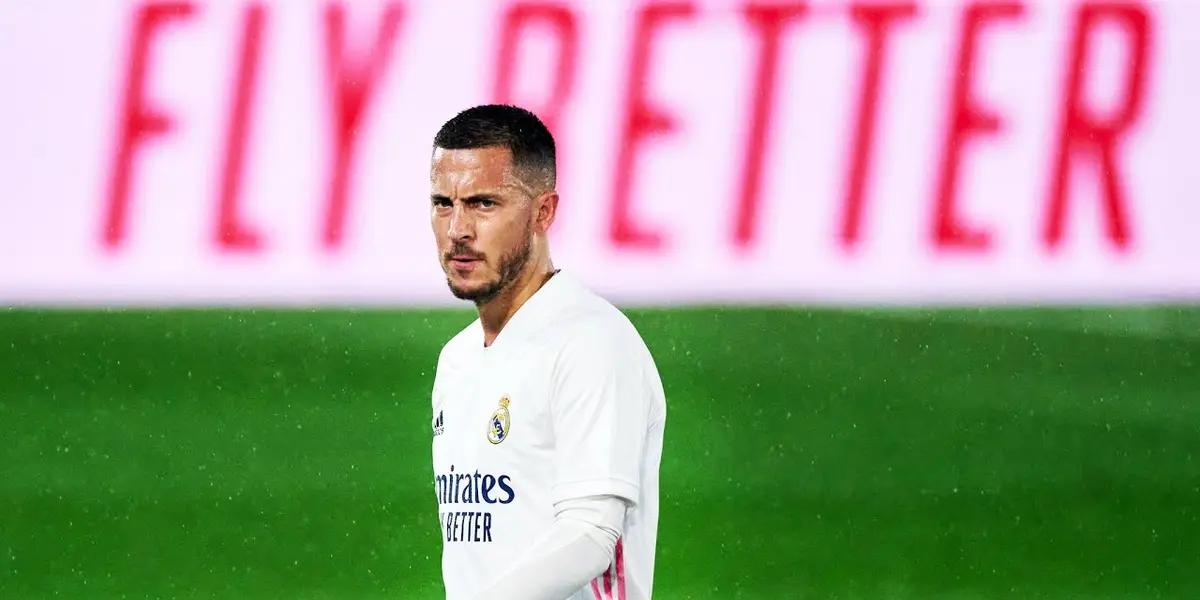 Tras finalizar la Eurocopa y volver al Real Madrid luego de sus vacaciones, Hazard arribó nuevamente lesionado y con una muy mala forma física según las pruebas de pretemporada realizadas a la plantilla.