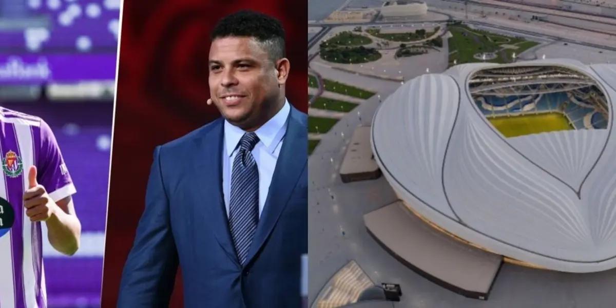 Tras invertir 8 millones de euros para que Gonzalo Plata continúe en el Valladolid, Ronaldo Nazário planea venderlo en el corto/mediano plazo en una cifra de entre 40 y 50 millones de euros. Para eso es clave que el extremo ecuatoriano juegue un buen mundial con la Selección de Ecuador.