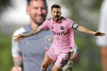 Tras la alegria de Lionel Messi por la doble victoria de Argentina, la Pulga vivió el día más feliz en su estadia en Miami.