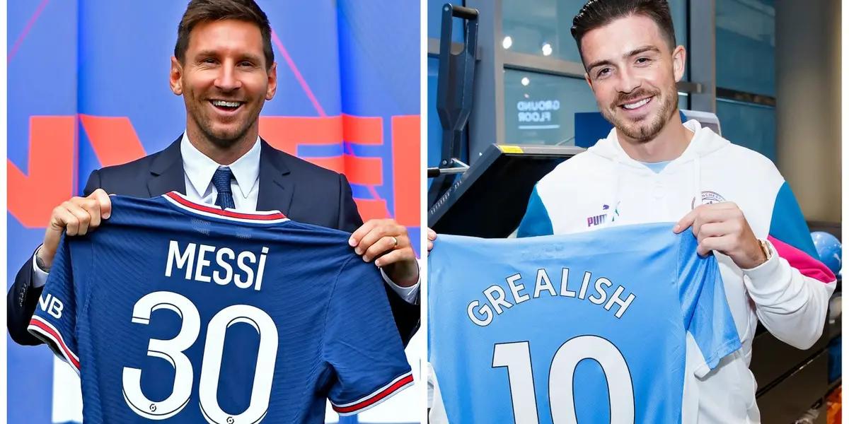 Tras la polemica en el pasado mercado de pases, el jugador ingles se enfretará por primera vez al argentino tras su polemico fichaje, recordemos que el Manchester City eligió a Grealish por encima de Messi y hoy tendrá que demostrar porque.