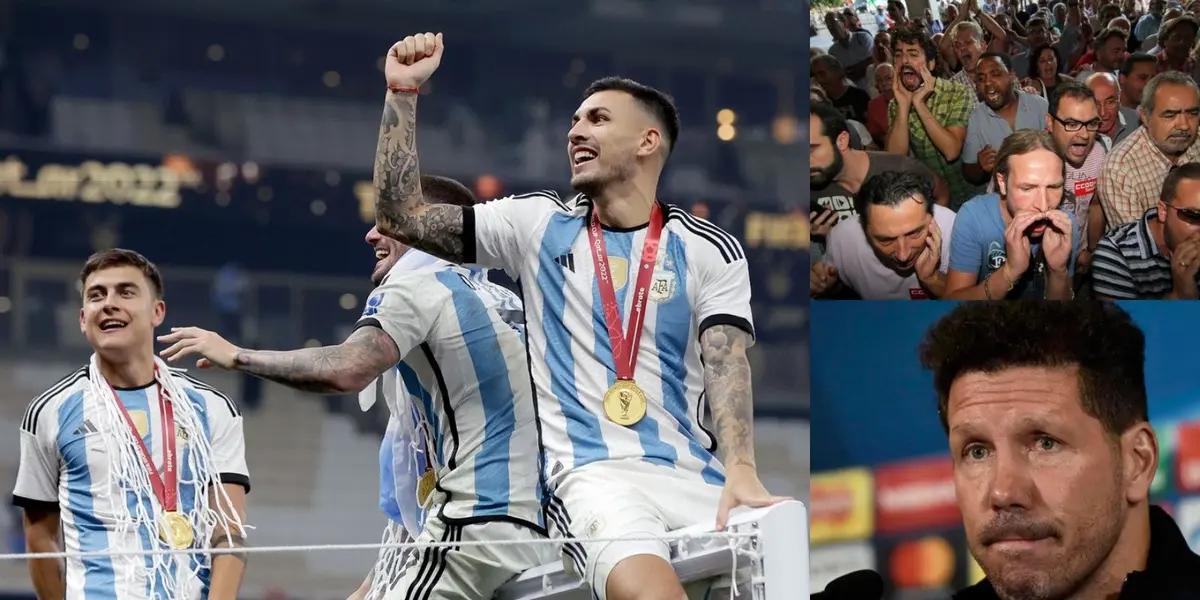 Tras ser campeón del mundo, fue recibido como el enemigo en su club.