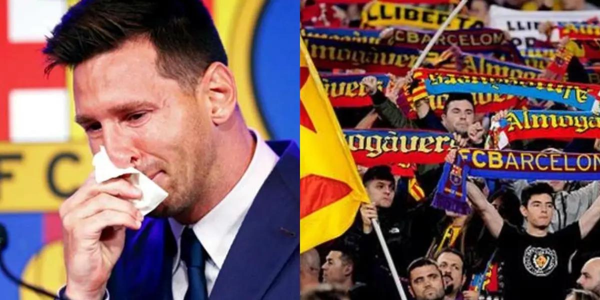 Tras su llegada frustrada al equipo azulgrana, Leo mostró algo muy especial.