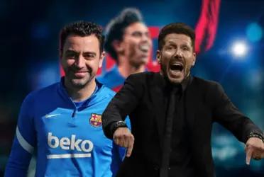 Tras su presentación y debut, el portugués recibió el saludo de un recordado goleador del Culé.