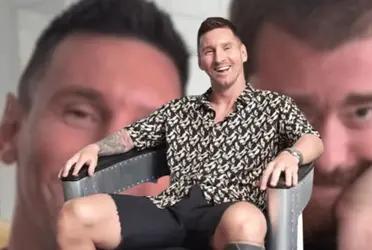 Trascendió el valor de las zapatillas que usó Lionel Messi días atrás en la entrevista en Miami