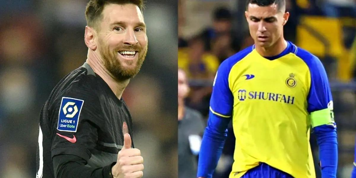 Tuvo la oportunidad de dirigir a Cristiano Ronaldo, pero ahora manifestó su amor por Lionel Messi.