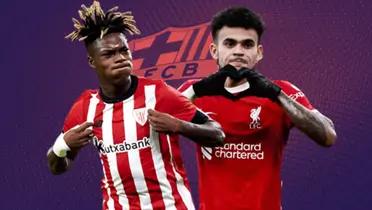 ÚLTIMA HORA! Adiós Nico Williams, ¡hola Luis Díaz! El Barça define su fichaje