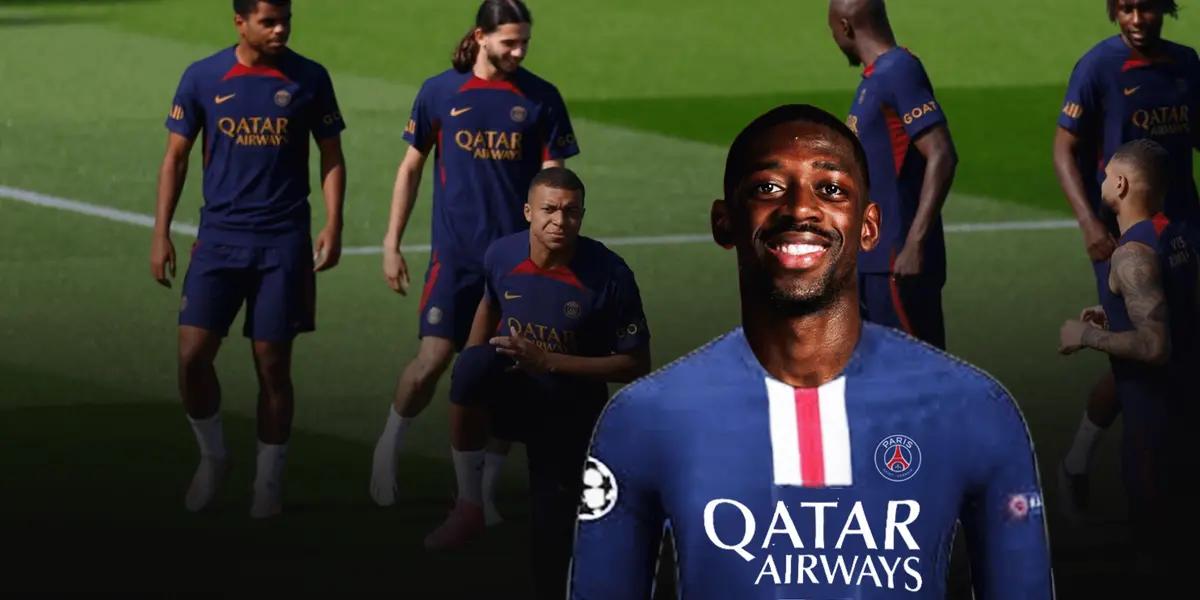 Un actual jugador de PSG habló de Ousmane Dembélé mientras el fichaje del verano espera confirmación