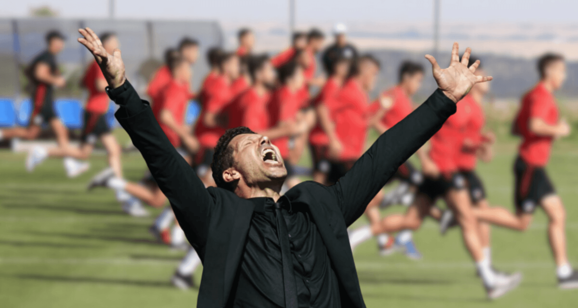 Un defensa canterano que ya se entrena con el primer equipo, dejó sorprendido a todo el cuerpo técnico colchonero