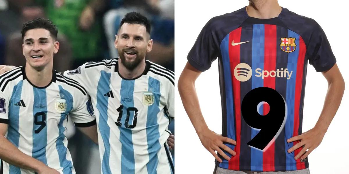 Un delantero sin trayectoria quiere el FC Barcelona, pero prefirieron no hacer el intento con Julián Álvarez